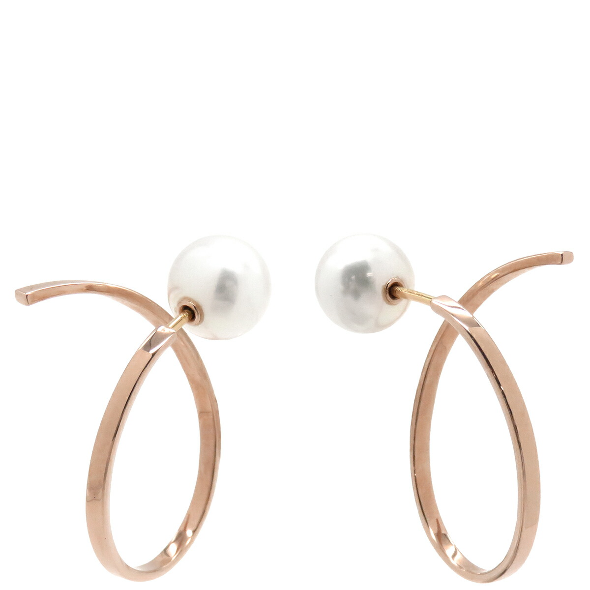 TASAKI✖️MHT♡未使用パールピアスk22 TASAKI Danger Fang パール ピアス 18Kホワイトゴールド