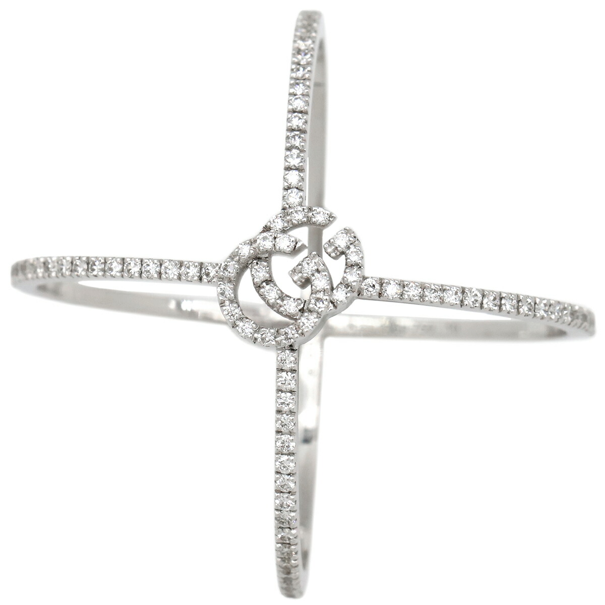 楽天市場】グッチ GUCCI リング GG ランニング ロゴ ツイスト