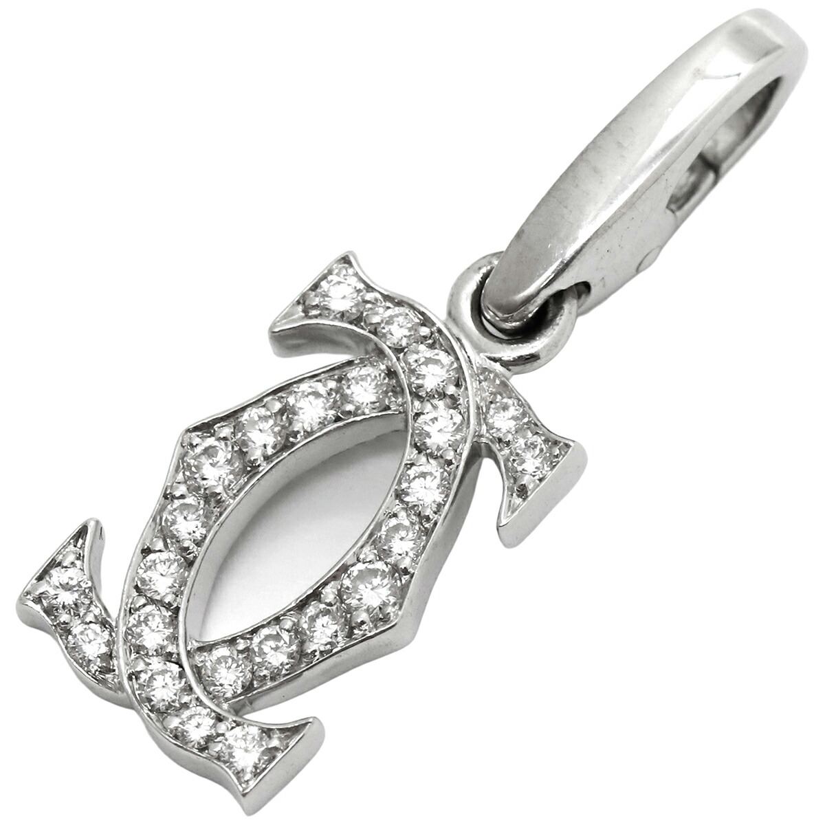 Cartier カルティエ チャーム ペンダントトップ ネックレス ギンコ Cartier - カルティエ Cartier チャーム ペンダントトップ
