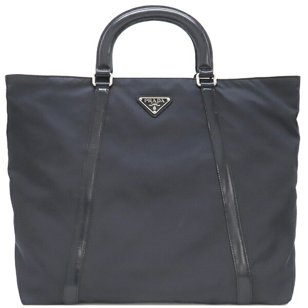 美品プラダレザー2wayバッグ PRADA】プラダ『レザー 2WAYショルダーバッグ』1BE018