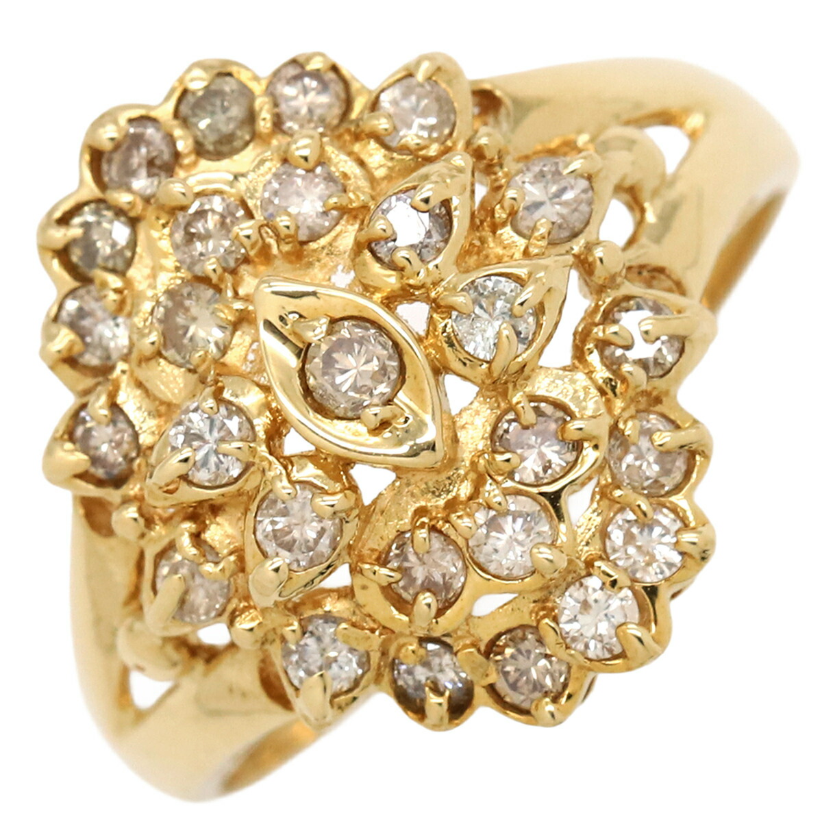 楽天市場】ELLE エル ダイヤモンド リング 指輪 ダイヤモンド