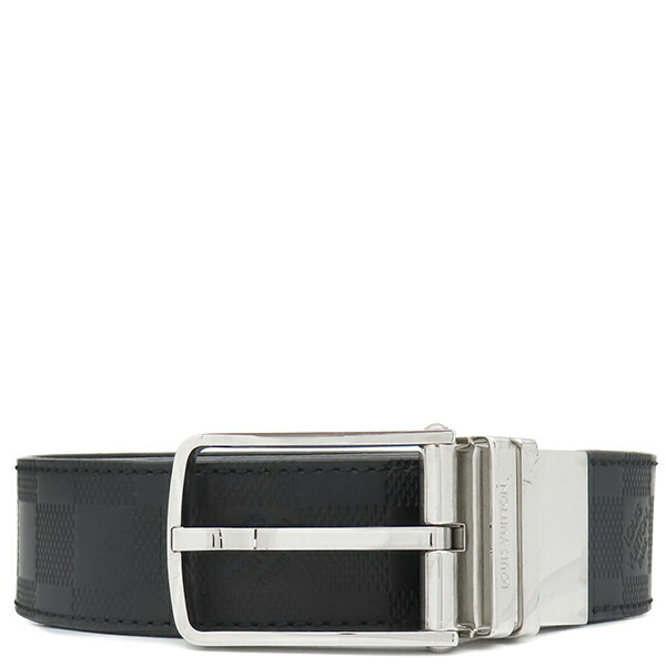 ヴィトン M9788 サンチュール ボストン ダミエアンフィニ リバーシブル LOUIS VUITTON ルイヴィトン ダミエアンフィニ サンチュール