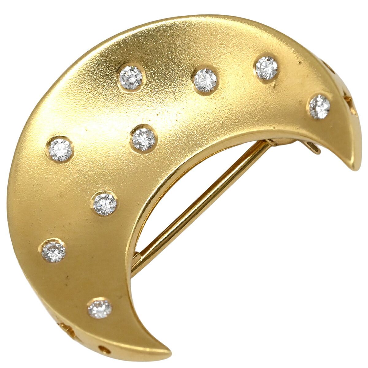 楽天市場】ミキモト ブローチ レディース 三日月モチーフ パール