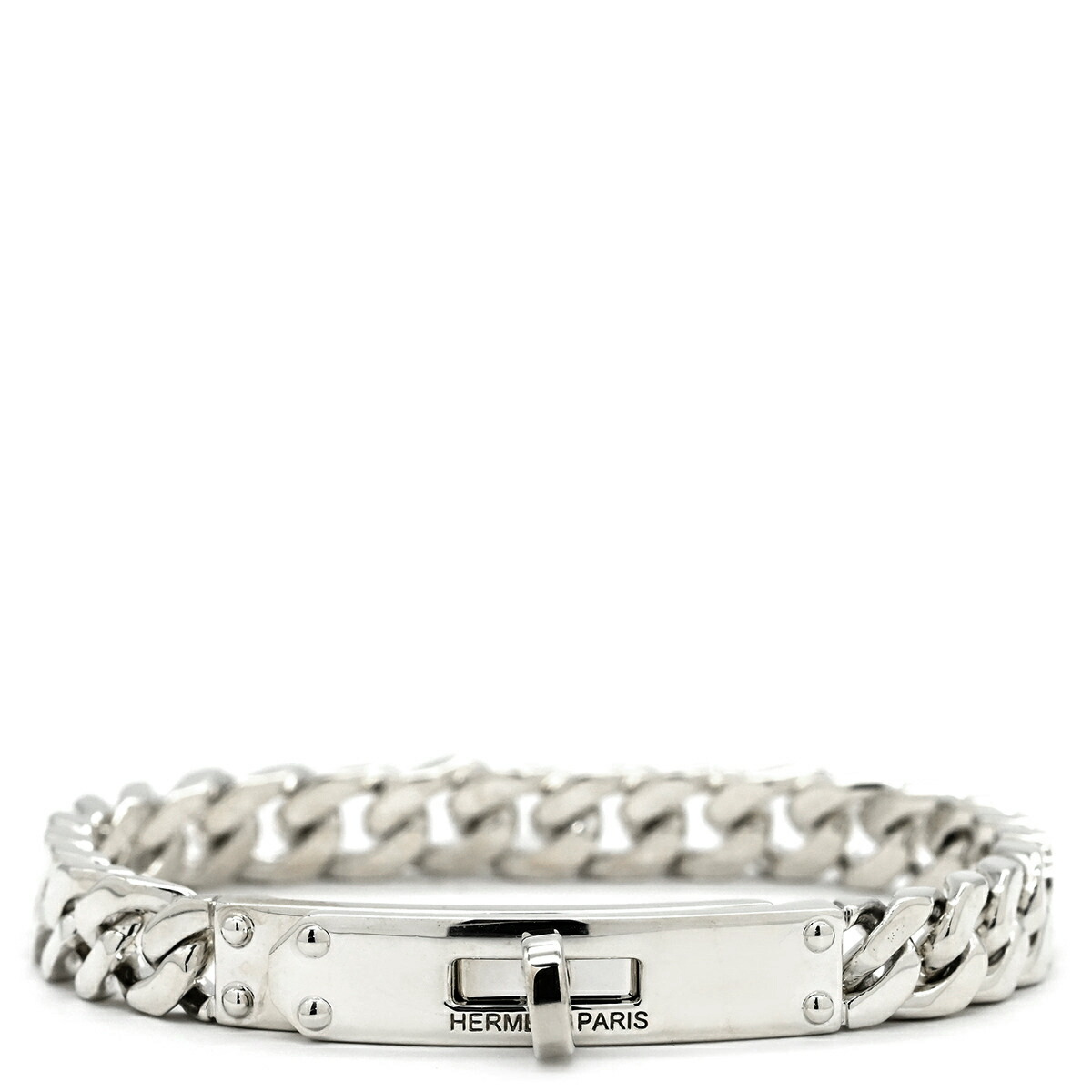 楽天市場】《 新品 》 エルメス ケリー グルメット GM シルバー