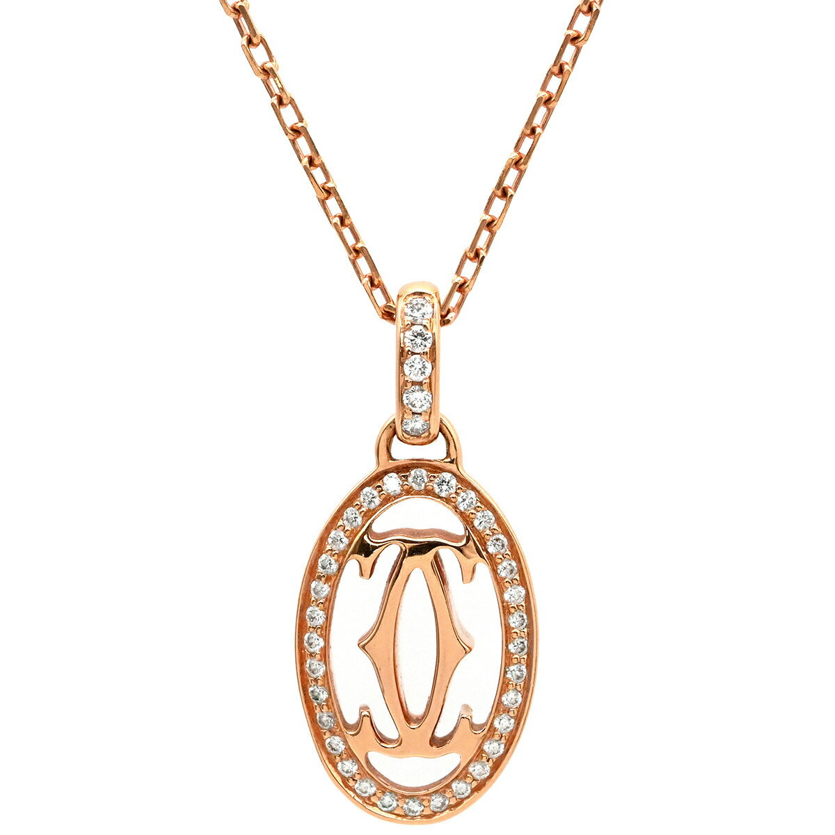 Cartier ローズゴールド リンクデザイン ネックレス 楽天市場】【中古】カルティエ ネックレス リンクスレーブチェーン 750