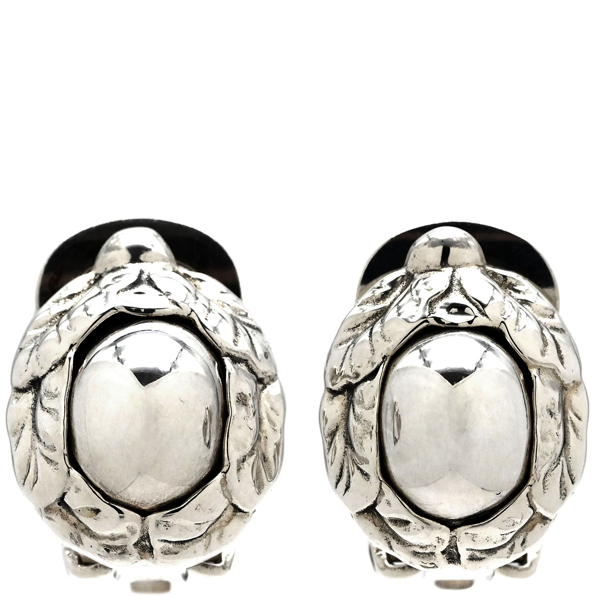 レア　美品　ジョージジェンセン　50B　グレープリーフ　ピアス　925 楽天市場】ジョージジェンセン Georg Jensen グレープリーフ