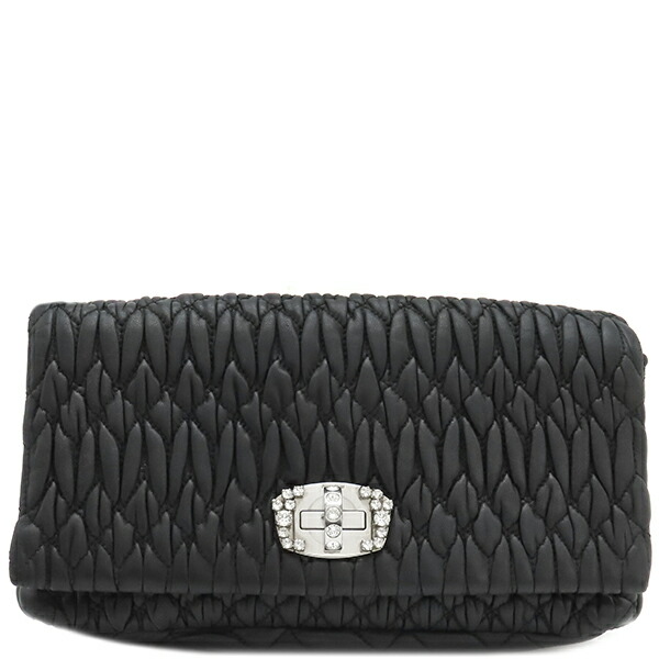 ナッパクリスタル　ブラック 楽天市場】miumiu ナッパクリスタルの通販