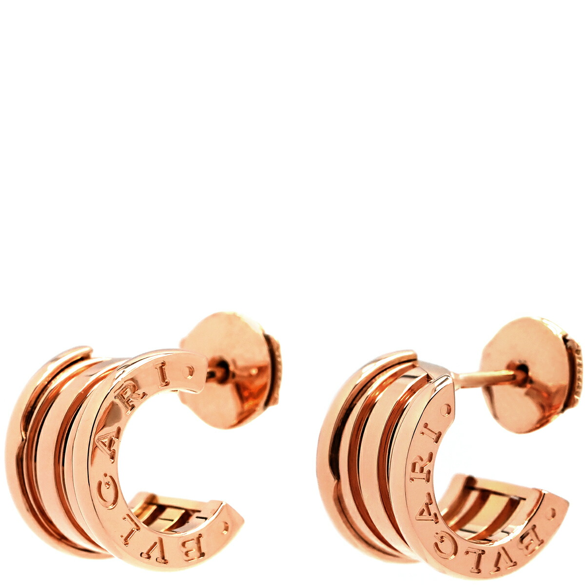 BVLGARI ローズゴールド フープピアス BVLGARI ローズゴールド フープピアス 楽天市場】【美品