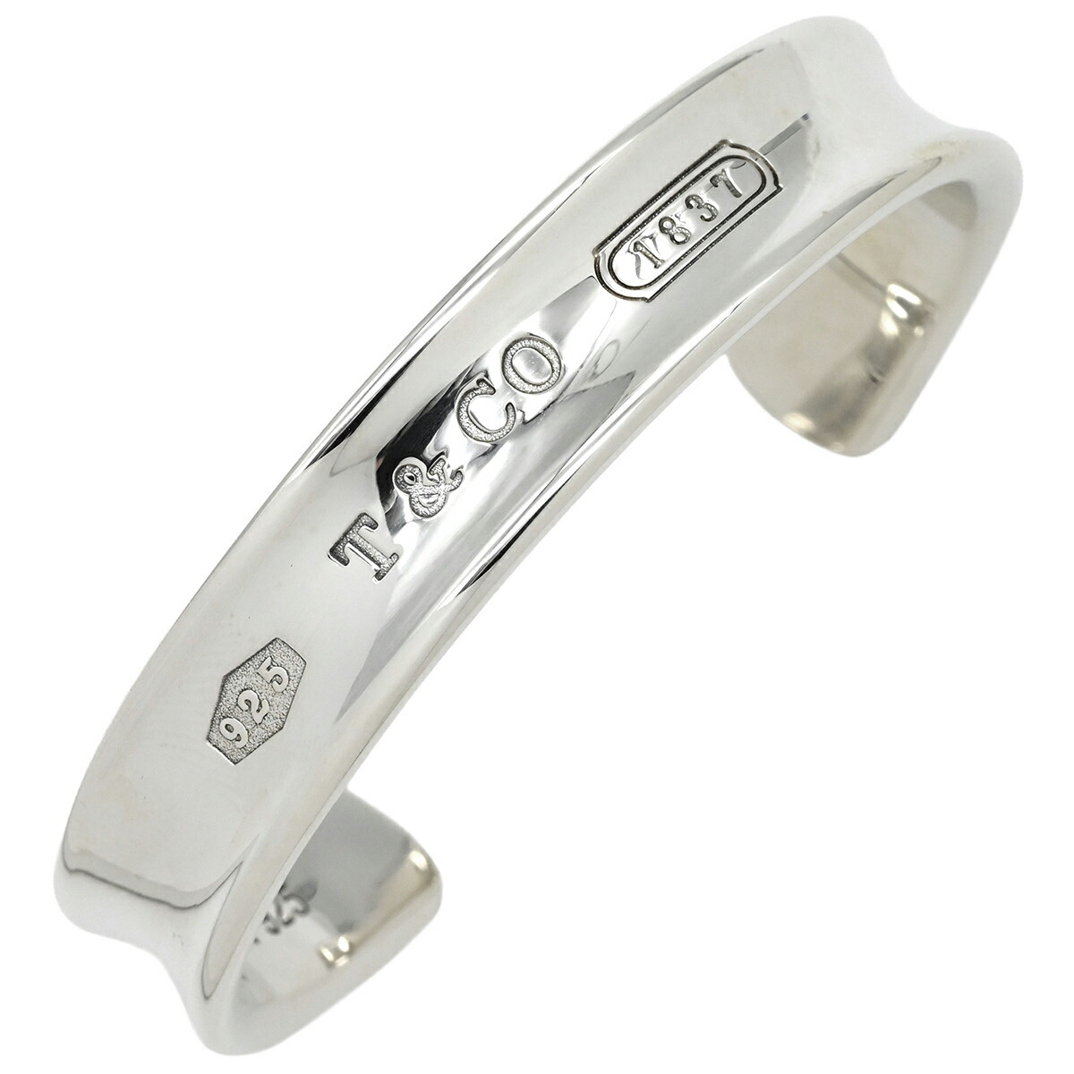 ティファニー 1837 Tiffany 925 シルバー カフ バングル 箱付き 楽天市場】TIFFANY&Co. ティファニー 1837カフ バングル ブレスレット