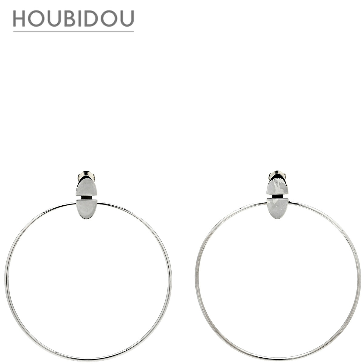\ポイント10倍/ エルメス Hermes ピアス シルバー Ag925 SV925 ループ スイング 【中古】|HOUBIDOU 心斎橋店