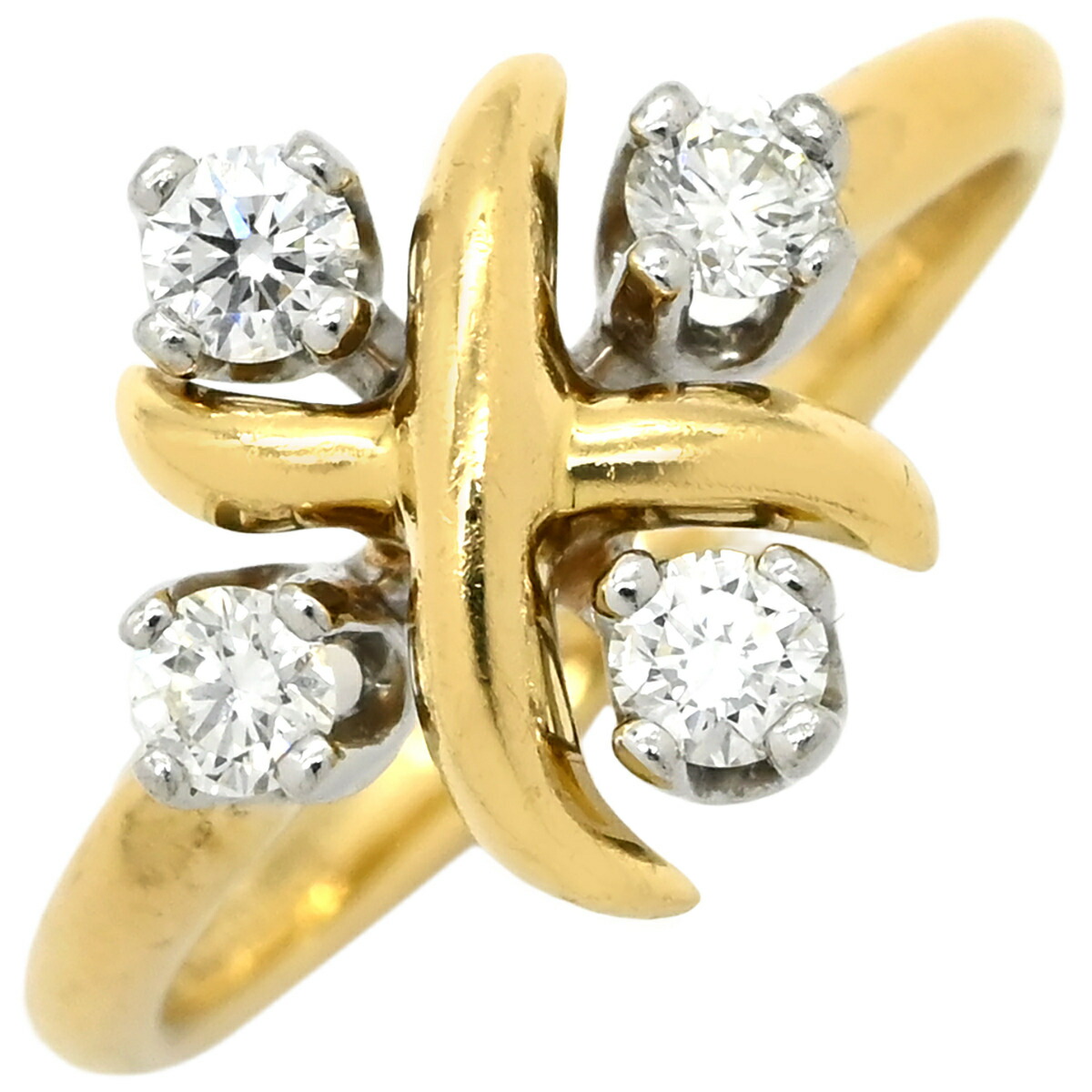 ティファニー　K18 ダイヤモンドリング　シグネチャー 楽天市場】ティファニー Tiffany & Co. リング ジャン シュランバー