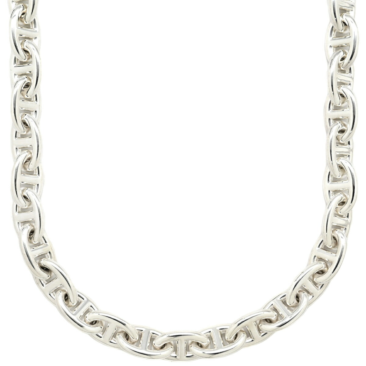 楽天市場】HERMES エルメス シェーヌダンクル MM 36コマ シルバー