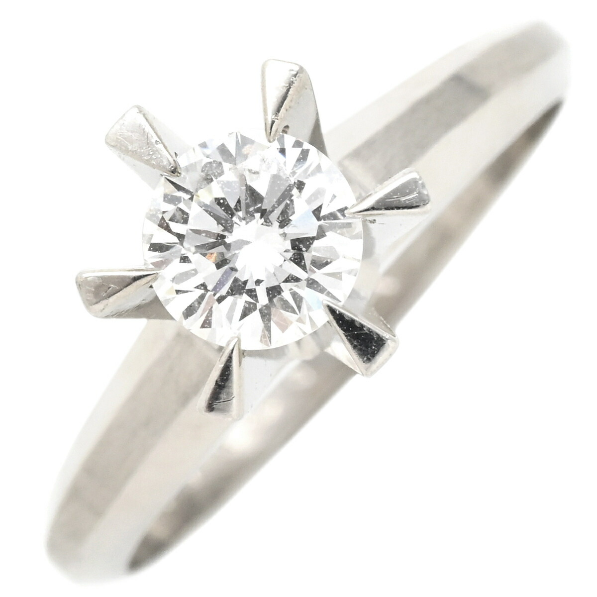 楽天市場】トーエイクラウン リング 指輪 ダイヤモンド 0.7ct Pt900 13