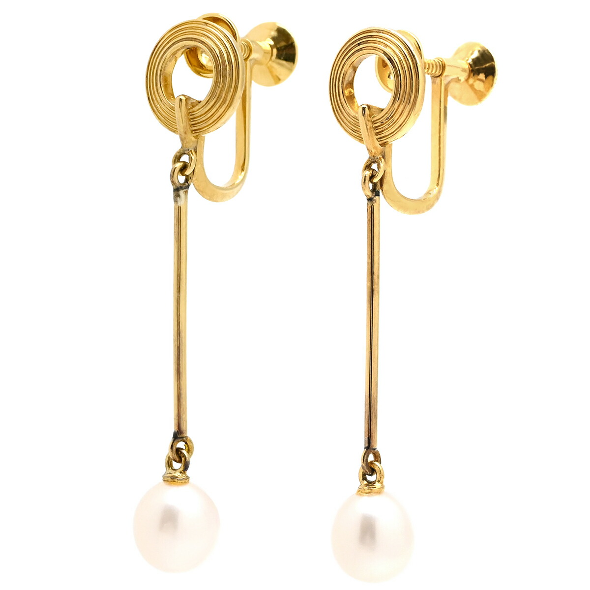 Mikimoto ミキモト　8.5mm アコヤパール　イヤリング　K18 Mikimoto ミキモト 8.5mm アコヤパール イヤリング K18 【公式通販】