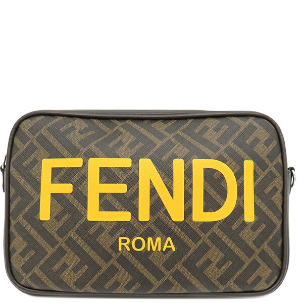 楽天市場】FENDI フェンディ ロゴ ショルダーバッグ 斜め掛け マチなし