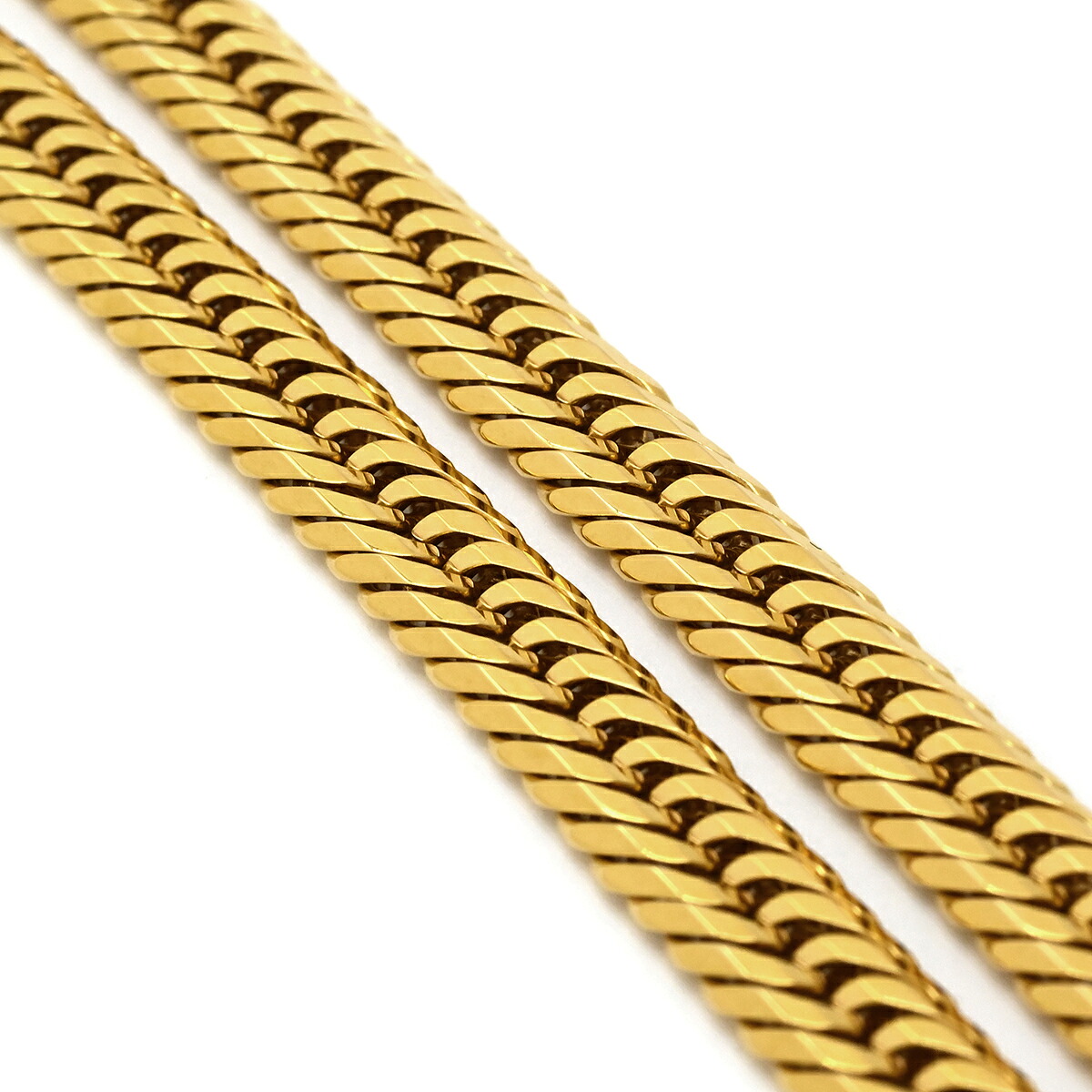 喜平 KIHEI ネックレス K18 18金 50.5cm 50.2g 12面 トリプル K18YG イエローゴールド 造幣局検定マーク ※ショッピングローン対応していません 【中古】