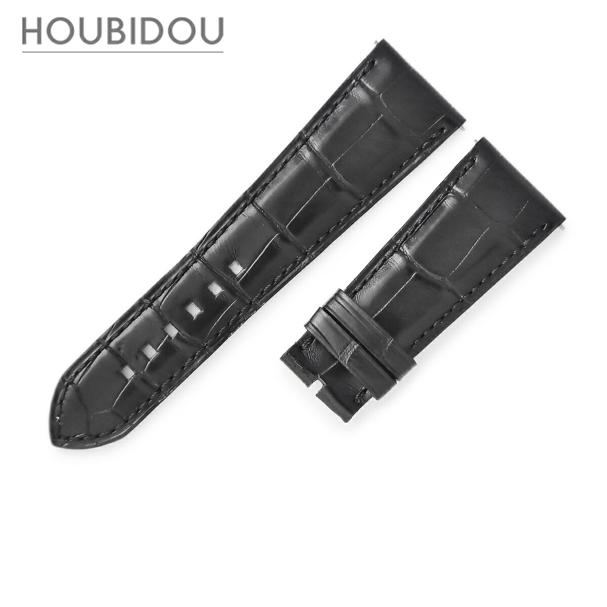 ＼ポイント10倍／ ハリーウィンストン Harry Winston 腕時計パーツ 純正 クロコダイル ブラック 新品同様 替え クロコ ベルト ストラップ 23ｍｍ ブラック 黒 Sサイズ ショート丈 【中古】｜HOUBIDOU 心斎橋店