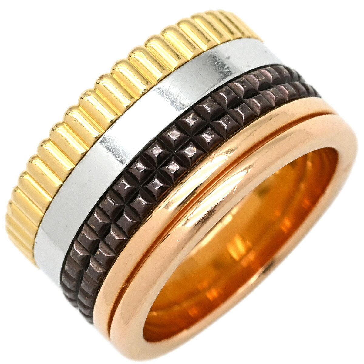 ブシュロン キャトル クラシック リング ハーフ ブラウン 11号 ブシュロン キャトル クラシック ダイヤモンド リング ハーフ | 静岡