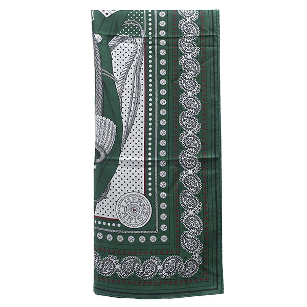 楽天市場】【超美品】 エルメス ショール レクタングル エシェック オ