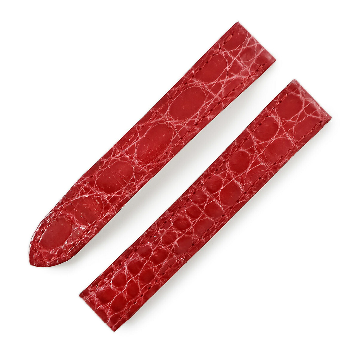 楽天市場】未使用 カルティエ 時計用ベルト 純正 クロコ 赤 レディース