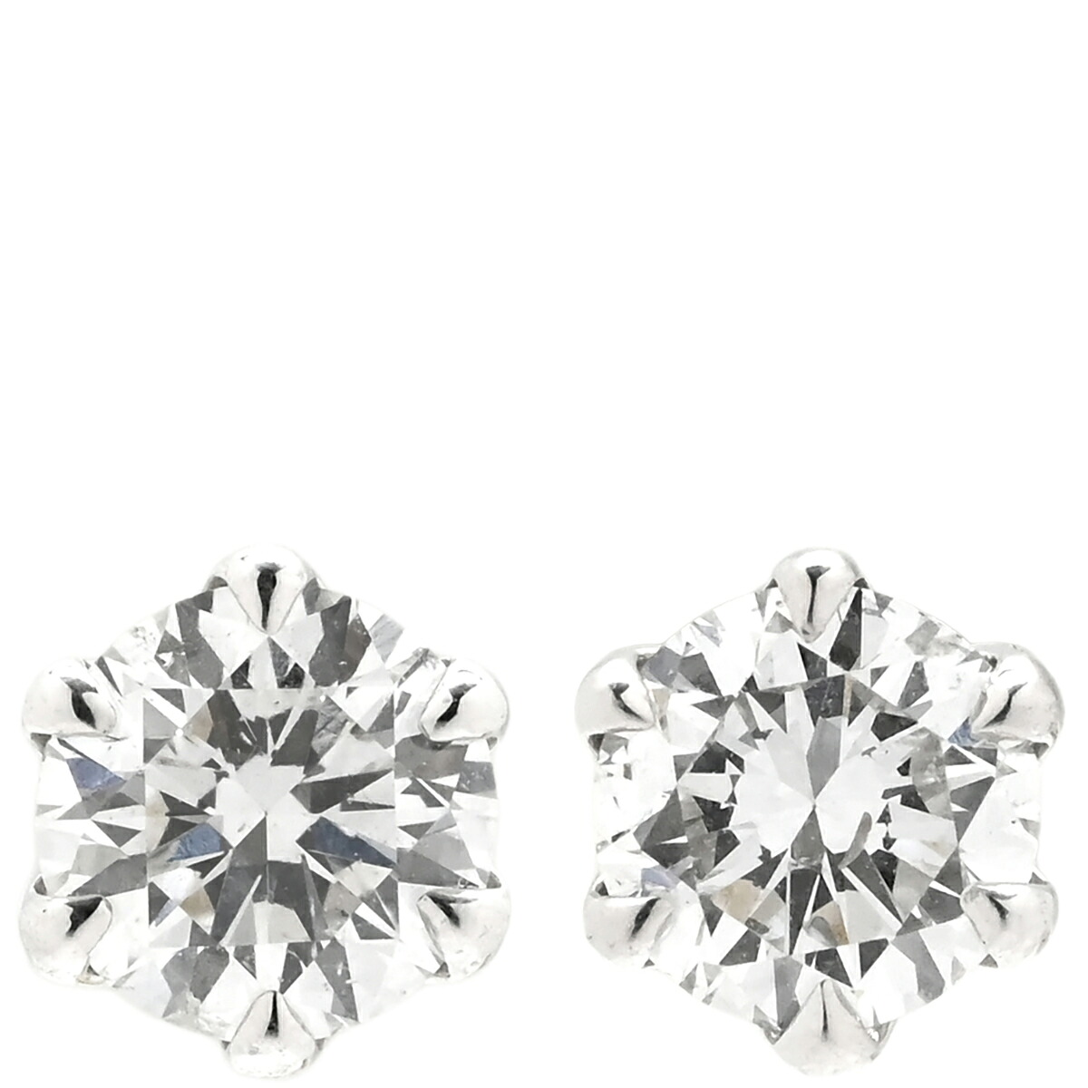 楽天市場】ダイヤモンドピアス Pt900 ダイヤモンド1.111ct/1.084ct I 