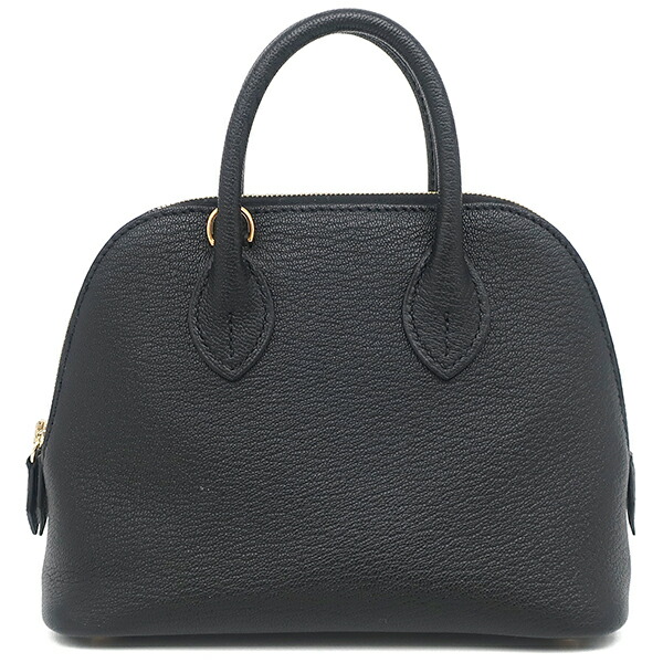 ＼ポイント2倍 4/14 20時から／ エルメス HERMES 2WAYバッグ ボリード1923 ミニ シェーブル ブラック ゴールド金具 新品 未使用 黒 ハンドバッグ ショルダー K刻印(2025年製) 【箱】【中古】