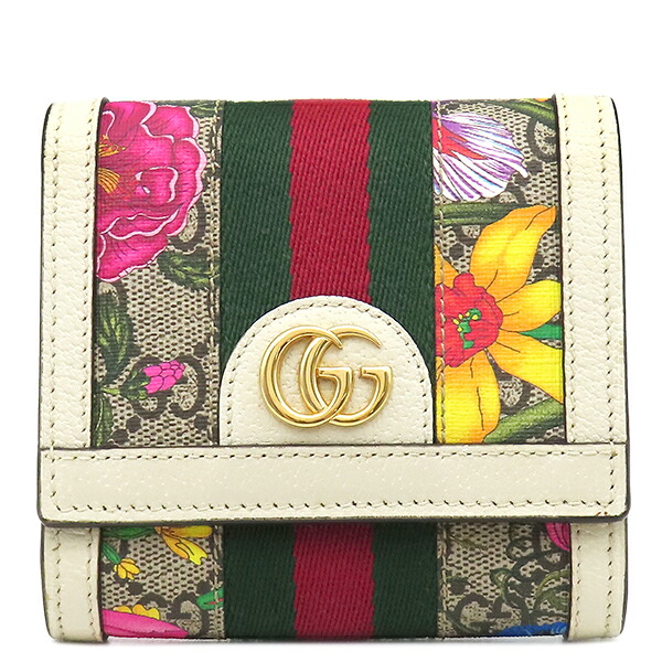 楽天市場】【財布】GUCCI グッチ オフィディア ウェブ シェリーライン