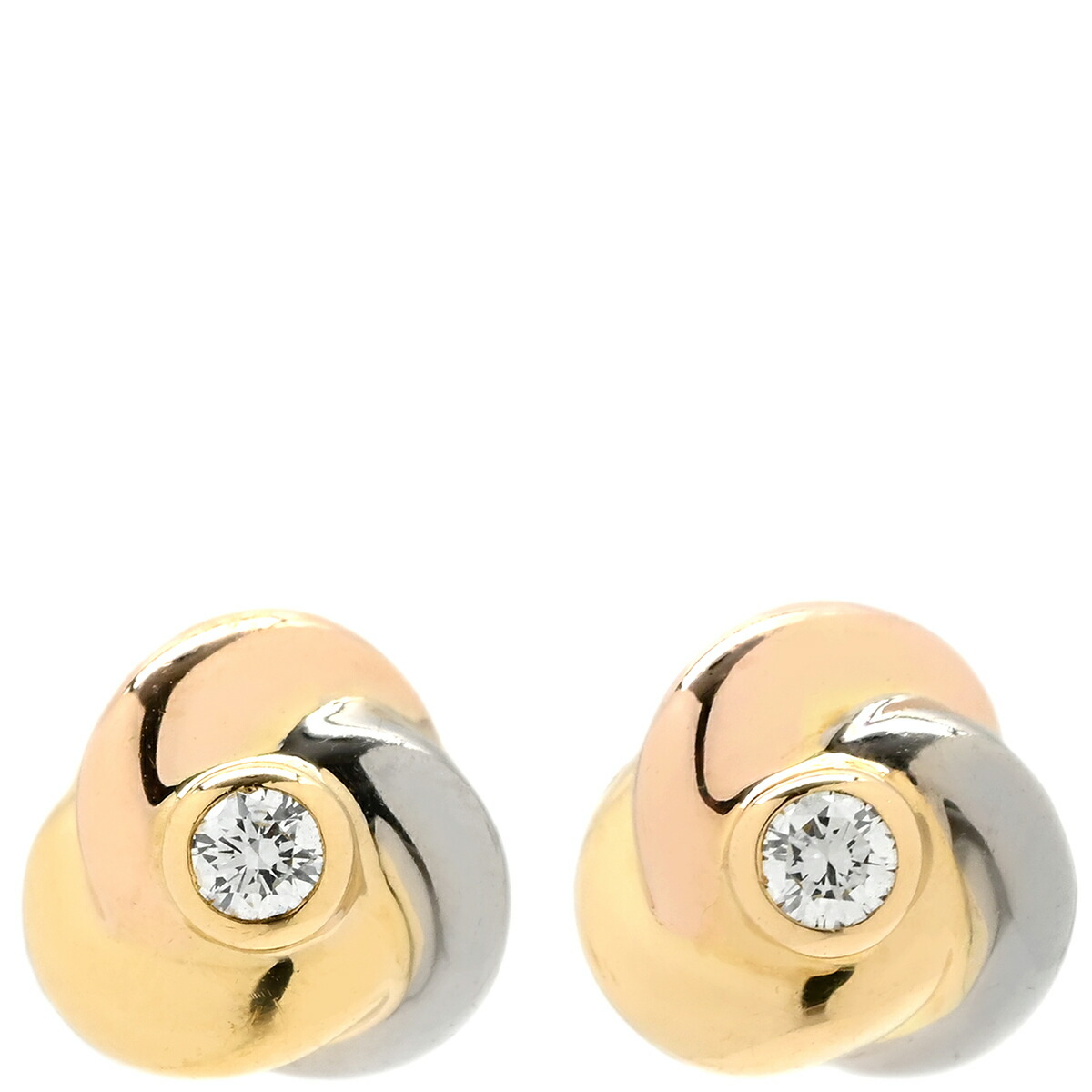 楽天市場】カルティエ Cartier ピアス トーチュ 亀モチーフ K18PG