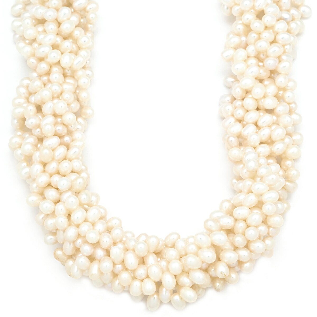 楽天市場】ティファニー TIFFANY 8連パールネックレス・チョーカー