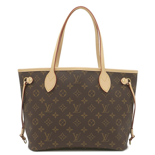 ＼最大5万円割引クーポン 数量限定／ ルイヴィトン LOUIS VUITTON トートバッグ ネヴァーフル PM モノグラムキャンバス モノグラム ゴールド金具 茶 肩掛け 新品 未使用 M46979 RFID 【箱】【中古】