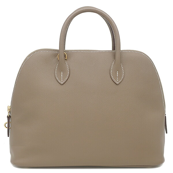 エルメス HERMES 2WAYバッグ ボリード1923 30 ヴォーエプソン エトゥープ ゴールド金具 グレージュ 2023年製 B 【保存袋】【中古】