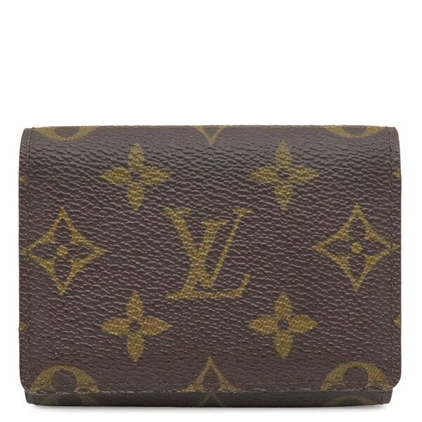ルイヴィトン LOUIS VUITTON 名刺入れ アンヴェロップ カルト ドゥ ヴィジット モノグラムキャンバス モノグラム カードケース M62920 CA0094【中古】