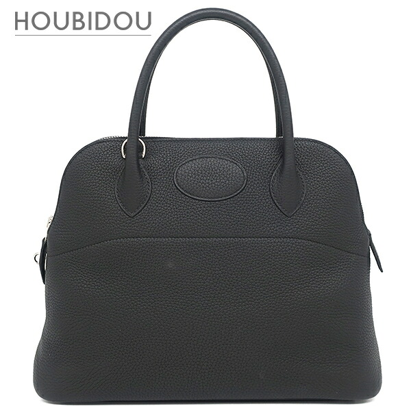 ＼ポイント2倍／ エルメス Hermes 2WAYバッグ ボリード 31 トリヨンクレマンス ブラック シルバー金具 黒 ハンドバッグ ショルダー A 【保存袋】【中古】｜HOUBIDOU 心斎橋店