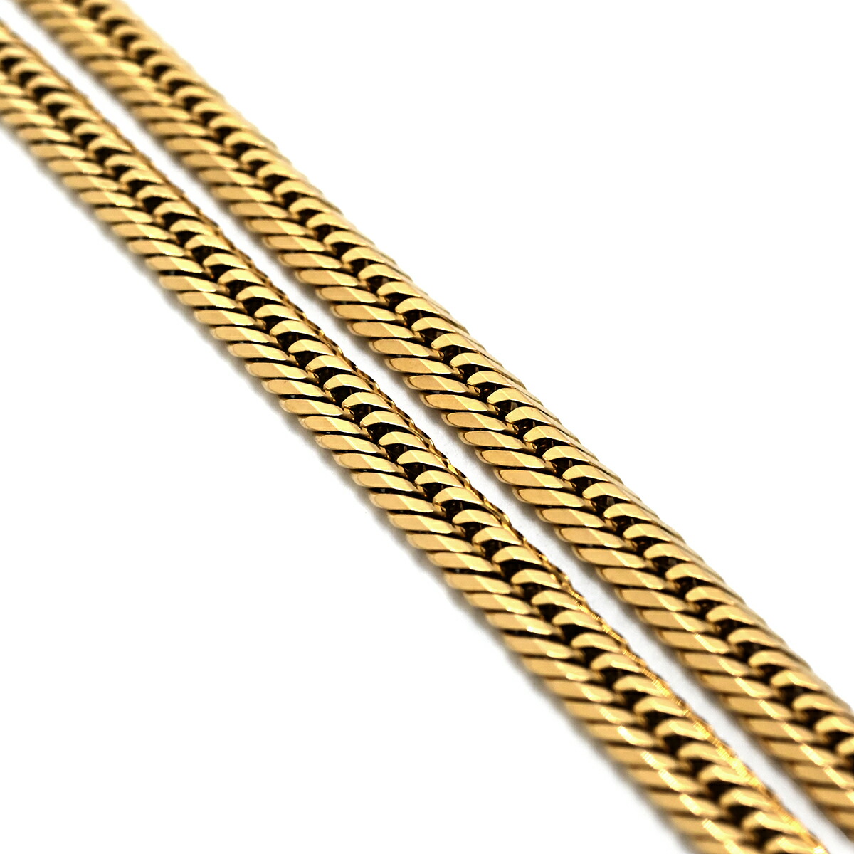 喜平 KIHEI ネックレス K18 18金 50.8cm 25.6g 12面 トリプル K18YG イエローゴールド 造幣局検定マーク ※ショッピングローン対応していません 【中古】