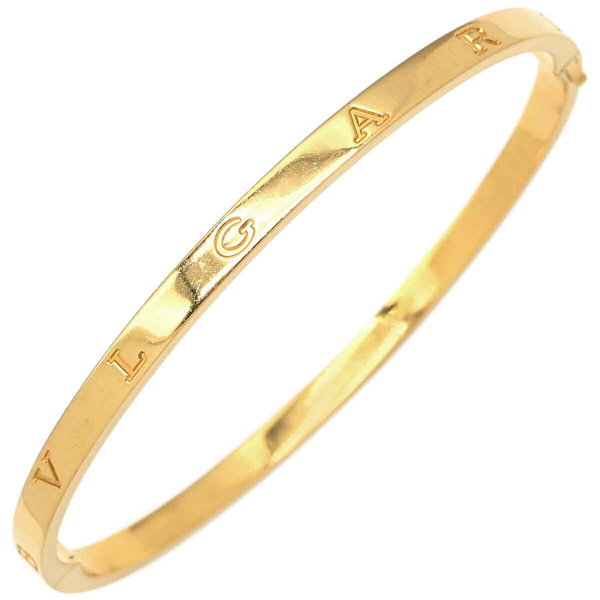ブルガリ BVLGARI ブレスレット ビーゼロワン B-zero1 イエローゴールド M 750 18K YG バングル 360422 【箱】【中古】