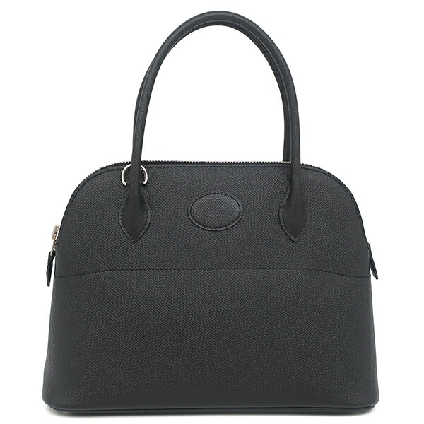 エルメス HERMES 2WAYバッグ ボリード 27 ヴォーエプソン ブラック シルバー金具 ハンドバッグ ショルダー D 【保存袋】【中古】