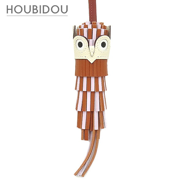 エルメス HERMES バッグチャーム シュエット ヴォースイフト アニョーミロ パンデピス×モーヴペール×シエンヌ×ナタ×ホワイト 新品 未使用 茶 ピンク 赤茶 アイボリー 白 2025年製 K 【箱】【中古】 58,800円