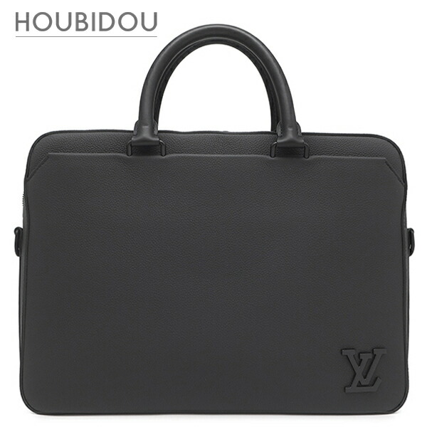 ルイヴィトン LOUIS VUITTON 2WAYバッグ パイロット ブリーフケース カーフ ブラック マットブラック金具 黒 ビジネスバッグ ショルダーバッグ M23778 RFID 【保存袋】【中古】｜HOUBIDOU 心斎橋店
