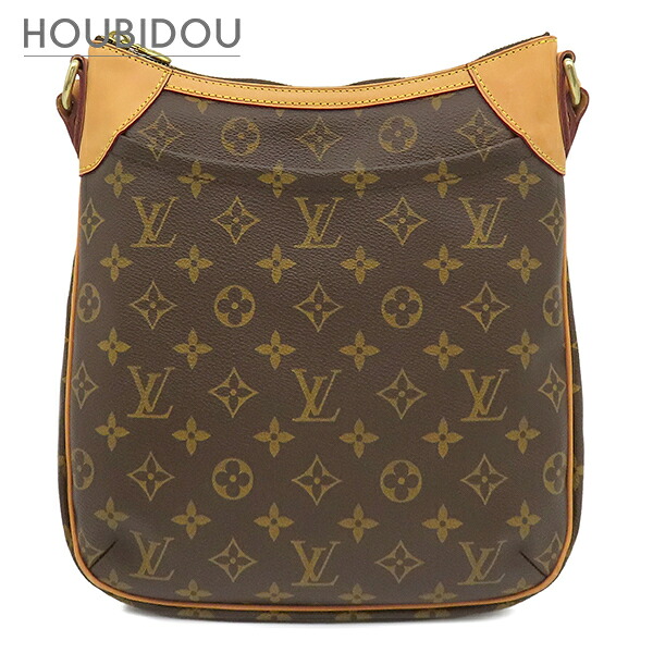 ルイヴィトン LOUIS VUITTON ショルダーバッグ オデオン PM モノグラム帆布 モノグラム ゴールド金具 茶 曲がった掛け  M56390 CA4068 【保護すること袋】【中古】