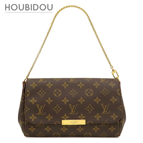 ＼ポイント5倍／ ルイヴィトン LOUIS VUITTON 2WAYバッグ フェイボリット MM モノグラムキャンバス モノグラム ゴールド金具 茶 ハンドバッグ ショルダー 斜め掛け M40718 FL3152【中古】｜HOUBIDOU 心斎橋店