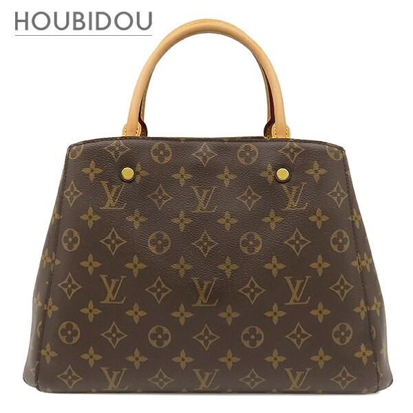 ルイヴィトン LOUIS VUITTON 2WAYバッグ モンテーニュMM モノグラムキャンバス モノグラム ゴールド金具 ハンドバッグ ショルダーバッグ M41056 RI0139【中古】｜HOUBIDOU 心斎橋店