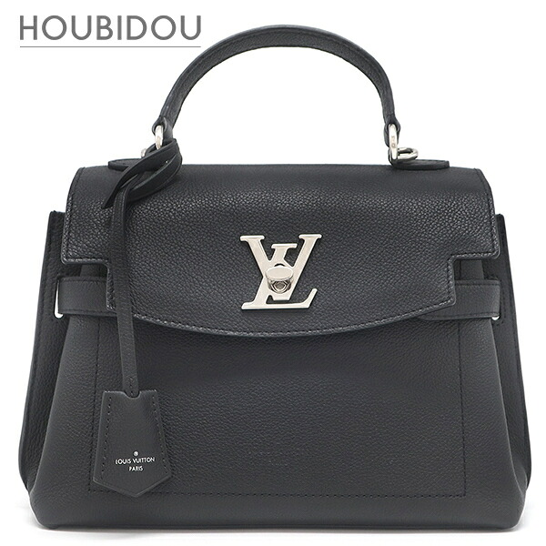 ルイヴィトン LOUIS VUITTON 2WAY御徒面子 ロックミー エヴァー BB なめし革 ノワール しろがね色金具 ハンドバック ショルダーバッグ 黒  M53937 AR0281【中古】