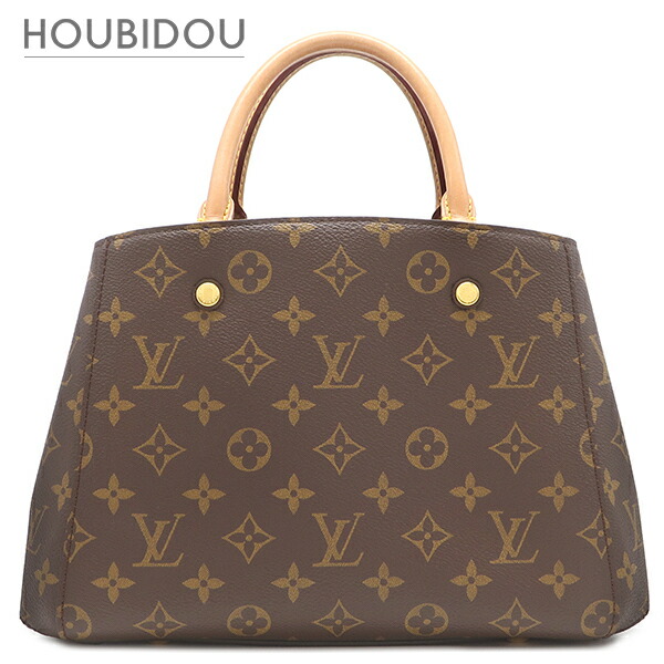 ＼最大限度5万円銀行割引クーポン券 物量制限事項／ ルイヴィトン LOUIS VUITTON 2WAY御徒面子 モンテーニュ BB モノグラム帆布 モノグラム ゴールド金具 茶 肩先 ハンドバック  M41055 CA4220 【箱】【中古】