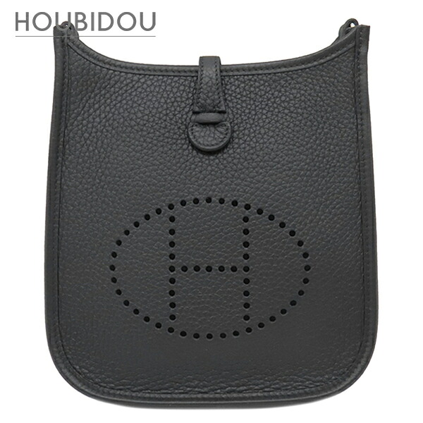 エルメス HERMES ショルダーバッグ エヴリン TPM 16 アマゾン トリヨンクレマンス ブラック シルバー金具 黒 コルダージュ 2024年製 W 【箱】【中古】｜HOUBIDOU 心斎橋店