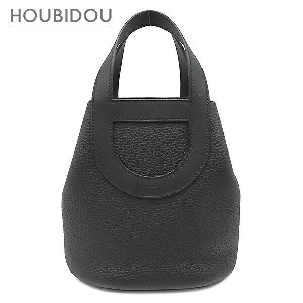 エルメス HERMES ハンドバック インザループ 18 トリヨンクレマンス ヴォースイフト 黒いこと ゴールド金具 黒  B 【保護すること袋】【中古】