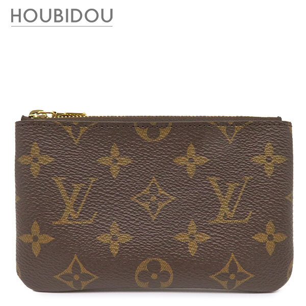 ルイヴィトン LOUIS VUITTON コインケース ポシェット クレ S モノグラム帆布 モノグラム ゴールド金具 茶 釣り銭入れ 手当たりチェーン店付き添い人  M13559 MM3285【中古】