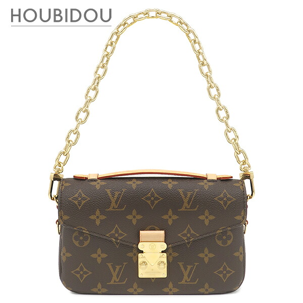 ルイヴィトン LOUIS VUITTON 2WAYバッグ ポシェット メティス EW モノグラムキャンバス モノグラム ゴールド金具 茶 ショルダーバッグ M46279 RFID 【箱】【中古】｜HOUBIDOU 心斎橋店 184,000円