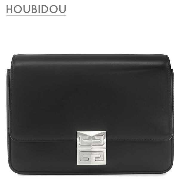ジバンシイ GIVENCHY ショルダーバッグ レザーボックス 4Gバッグ レザー ブラック シルバー金具 黒 ショルダー ロゴ BB50HDB15S 【保存袋】【中古】｜HOUBIDOU 心斎橋店