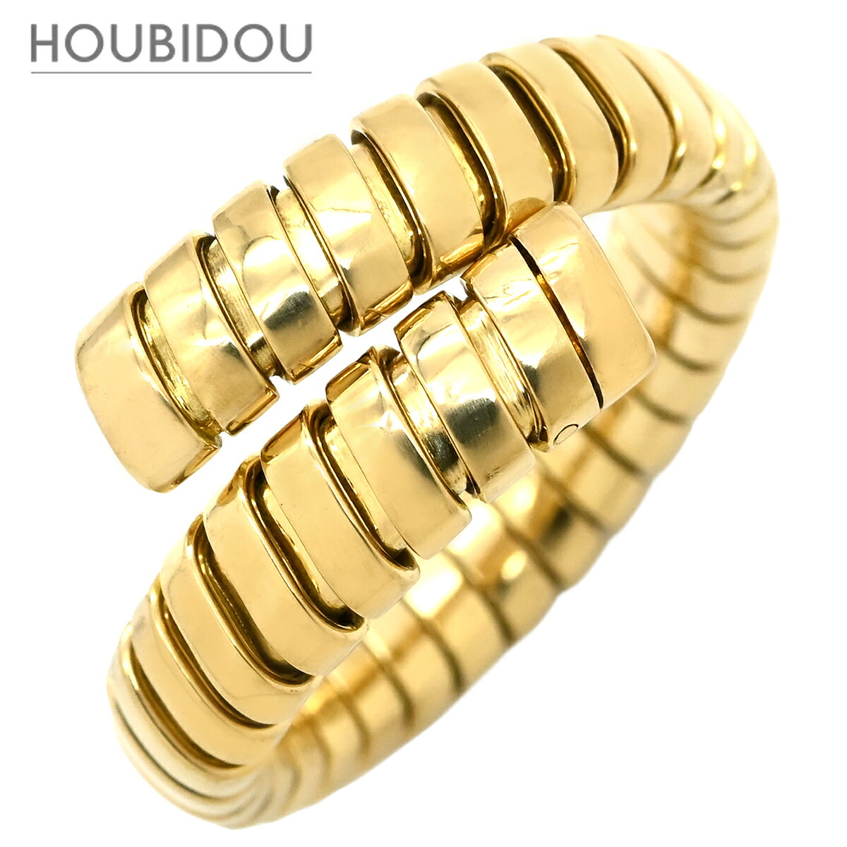 ブルガリ BVLGARI リング 指輪 トゥボガス イエローゴールド 750 18K 18金 YG 20号【中古】|HOUBIDOU 心斎橋店