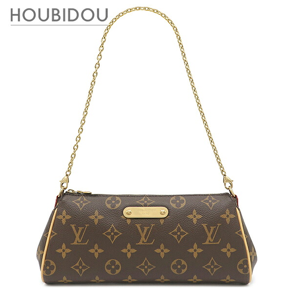 ルイヴィトン LOUIS VUITTON ショルダーバッグ ポシェット エヴァ モノグラムキャンバス モノグラム ゴールド金具 茶 チェーン ショルダー M13567 RFID 【保存袋】【中古】|HOUBIDOU 心斎橋店